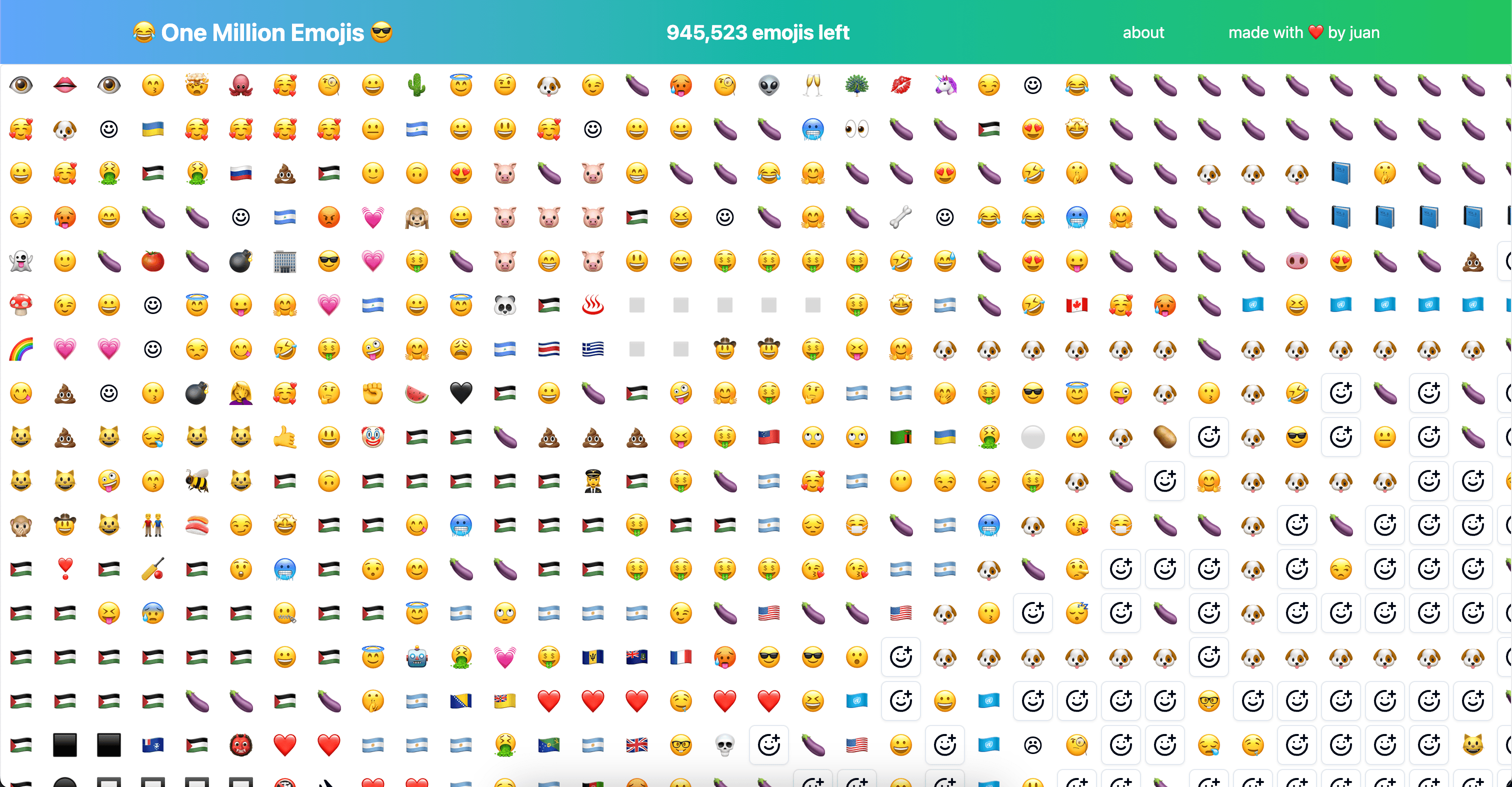 One Million Emojis